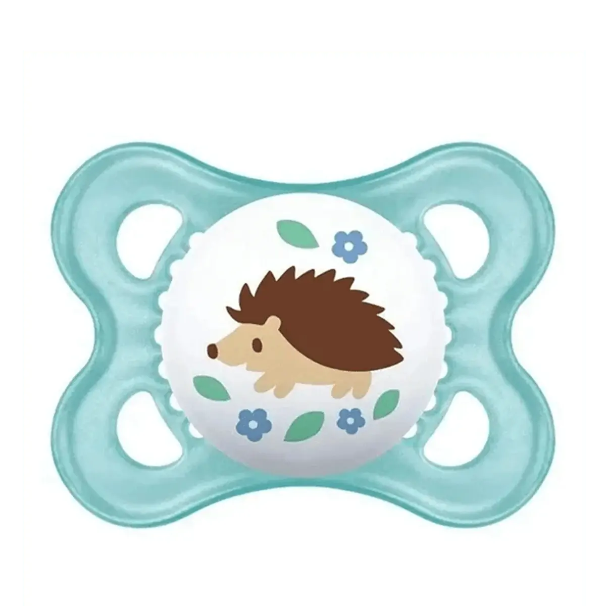 Chupeta - Original Trends - Bico de Silicone SkinSoft - 0 a 6 Meses - Dinossauro - Azul - MAM