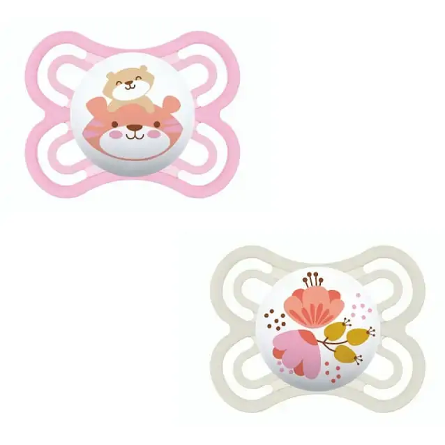 Chupeta 6 Meses Perfect Rosa Embalagem Dupla - Mam Baby