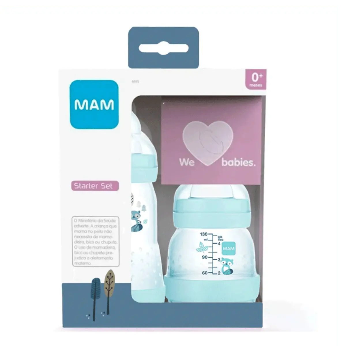 Mamadeira Easy Start - Embalagem Dupla (260ml e 130ml)