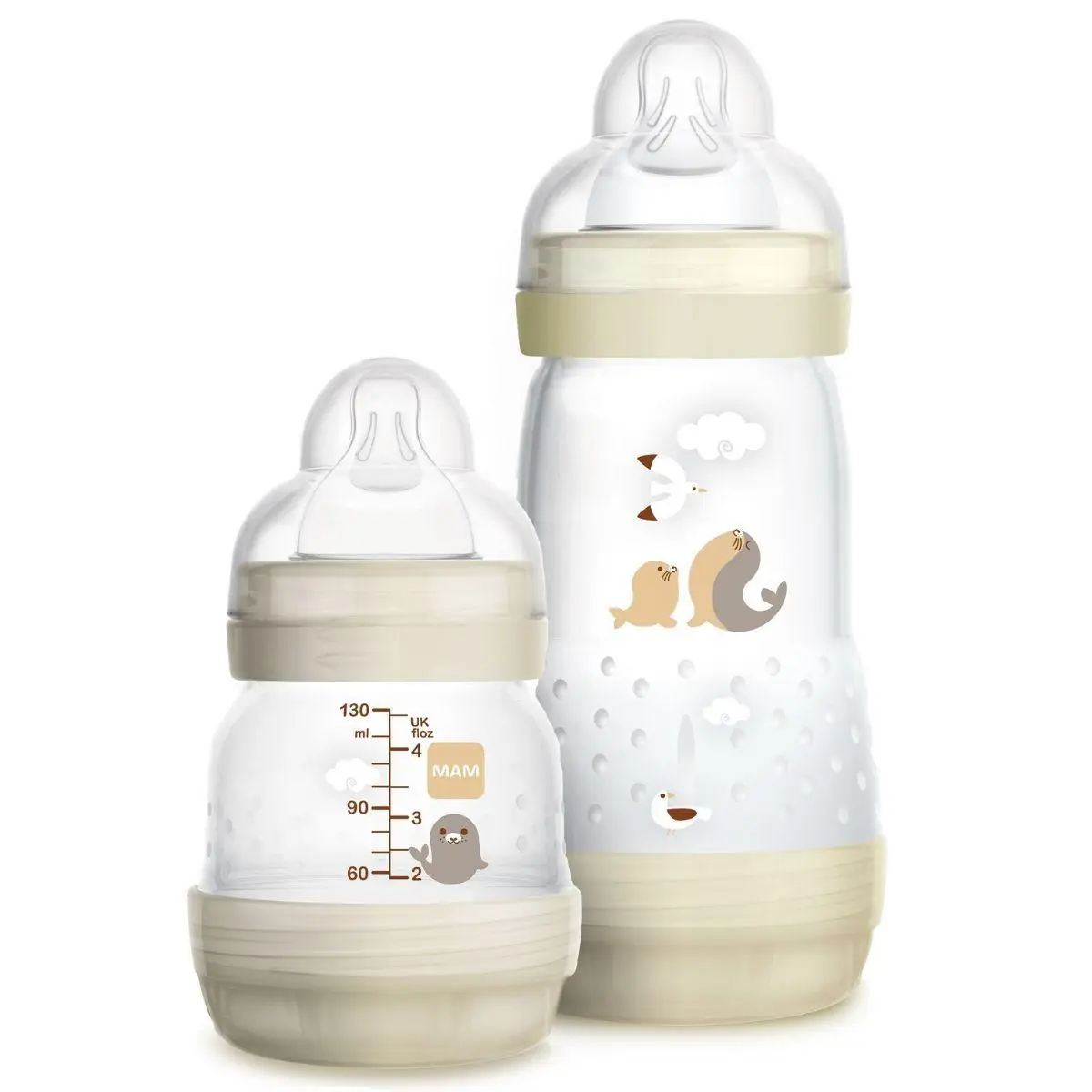 Mamadeira Mam Easy Starter Set Cor Neutra 130 + 260ml