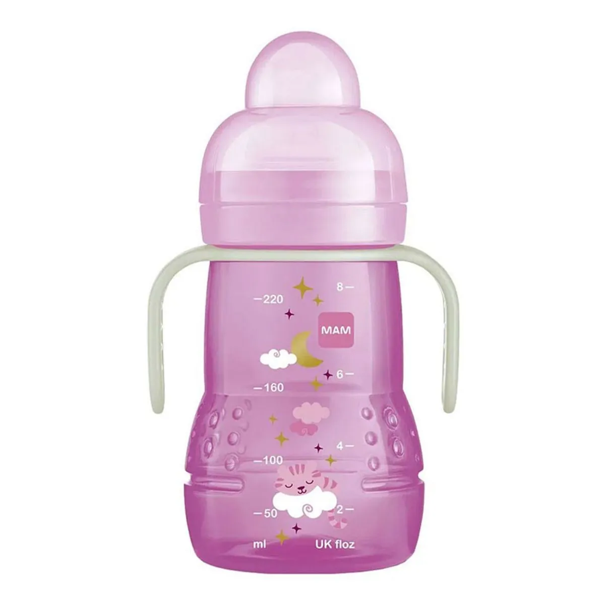 Copo de Treinamento - Trainer Night 220 ML - Neutra - Mam Baby