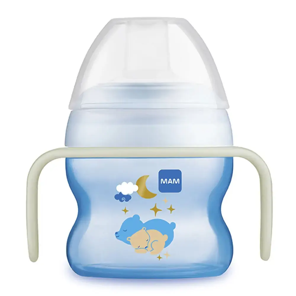Copo De Transiã ã O Starter Cup Night Azul 150ml 4m Mam