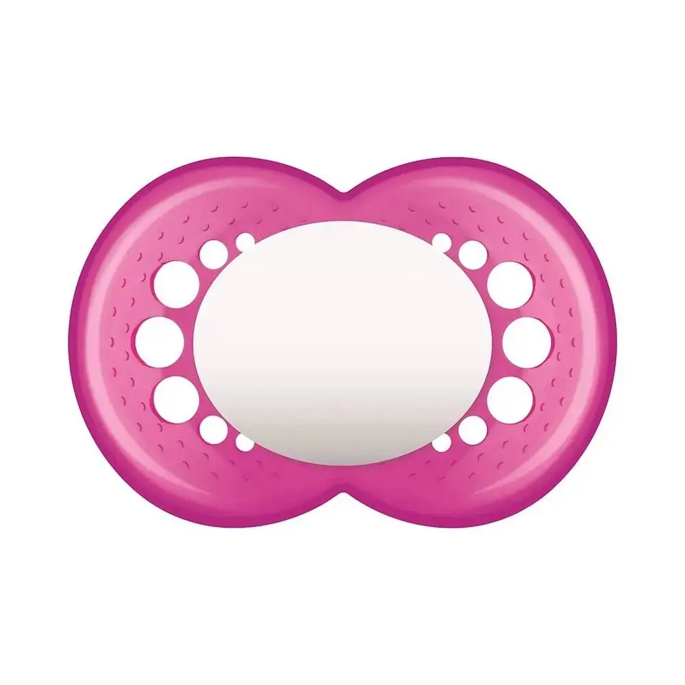 Chupeta Rosa Original Silicone Mam A Partir De 16 Meses