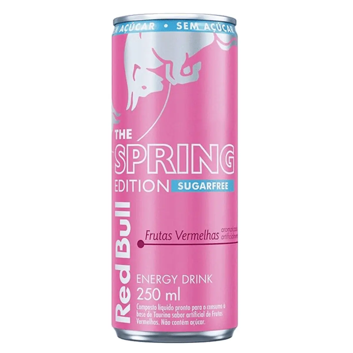 Red Bull Energético Spring Edition Frutas Vermelhas Sem Açúcar 250ml