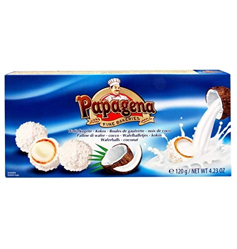 Waferballs Papagena Fine Bakeries Coconut 120g