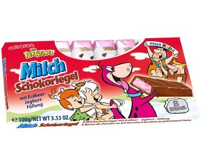 Chocolate Milch Schokoriegel Flintstones Chocolate/yog