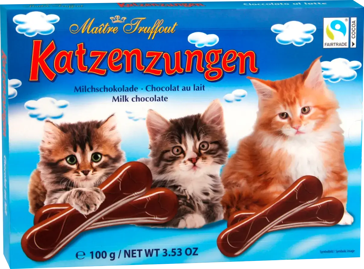 Chocolate Mait Truffout Lingua Gato 100gr