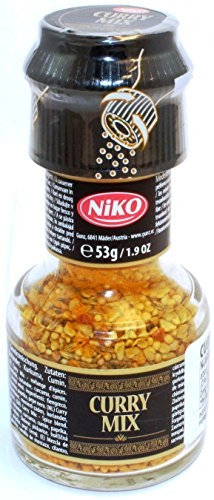 Niko Curry Mix In A Glass Grinder 35g 6 Pack