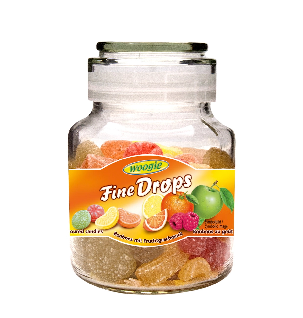 Bala Woogie Frutas Sortidas Pt