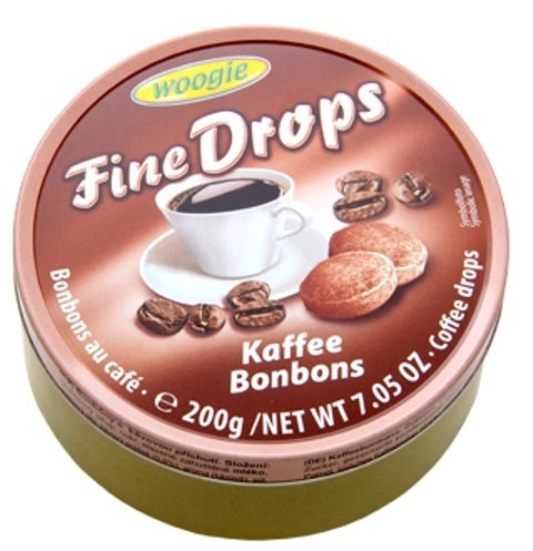 Woogie Fine Drops Coffee Candies 200g