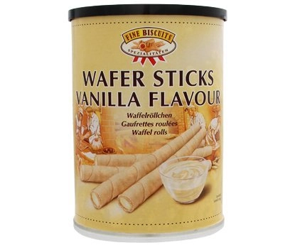 Canudo Wafer Stcks 400g Baunilha