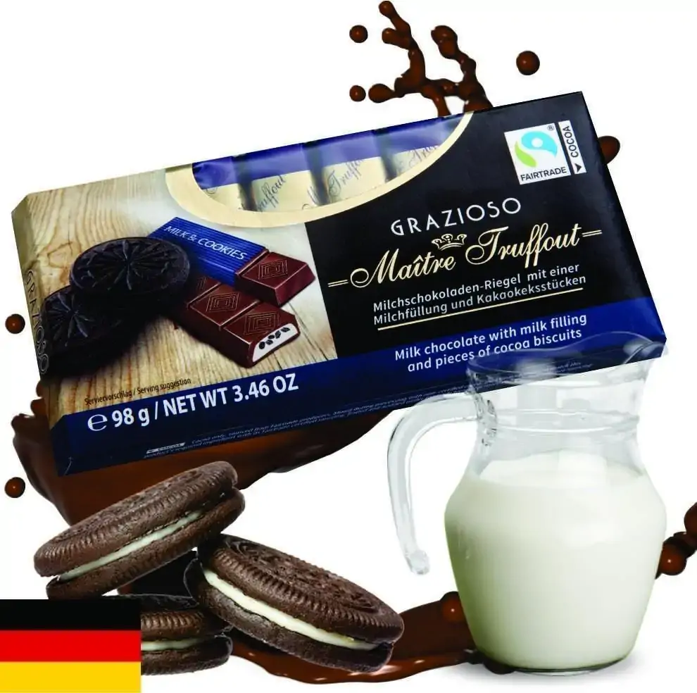Choc Fingers Grazioso Cookies 98g