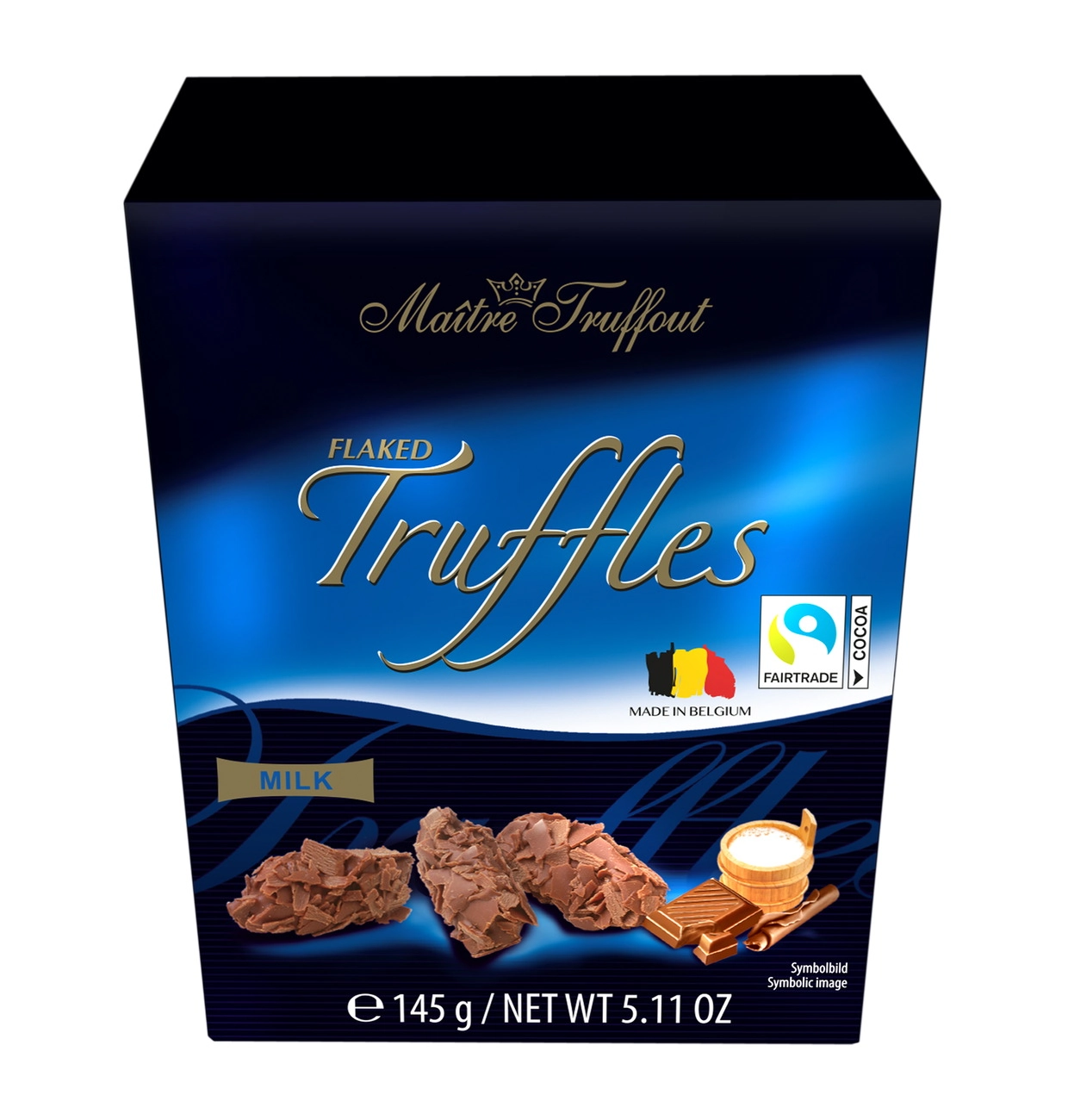 Trufa Choc Leite Maitre Truffout 145g