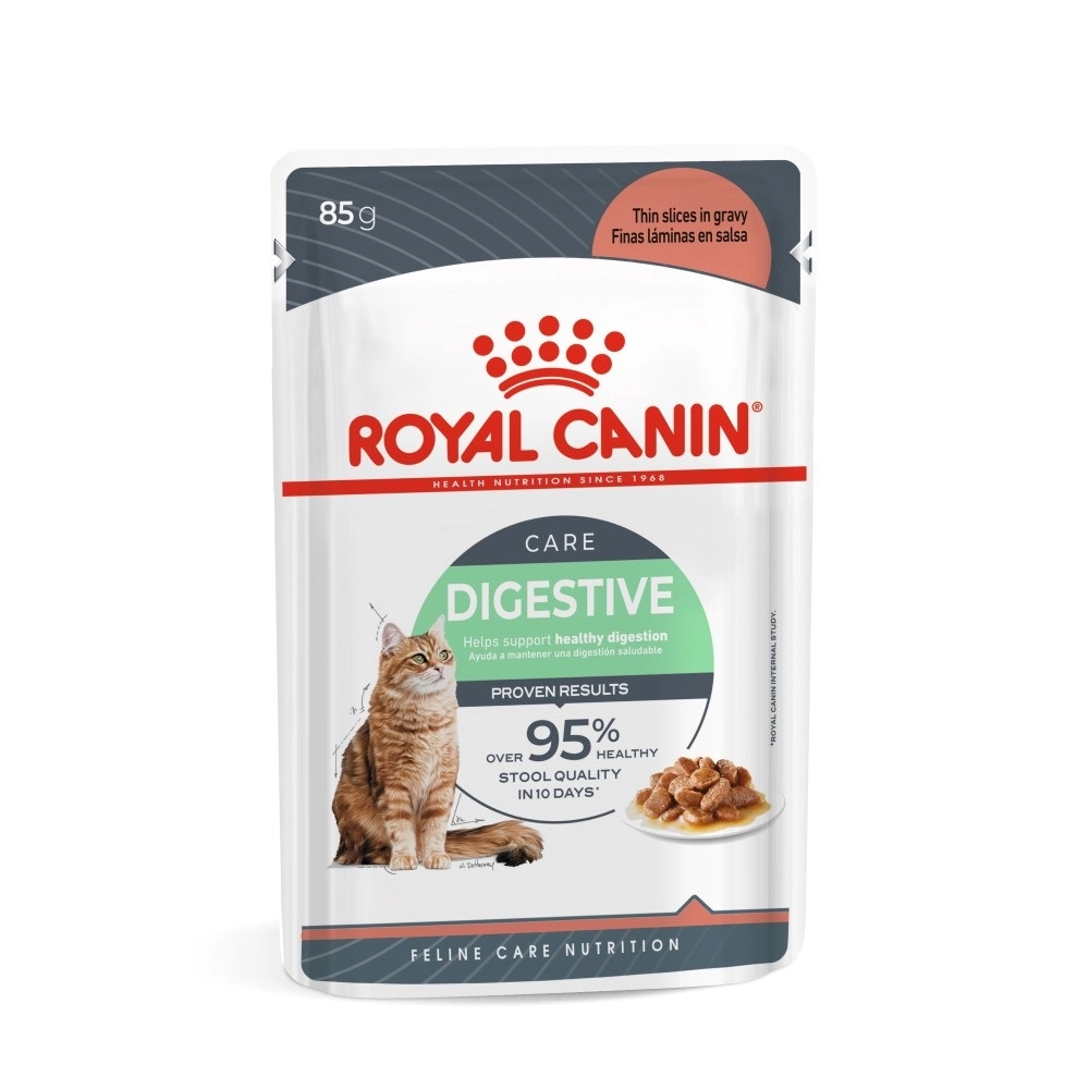 Ração úmida Royal Canin Sachê Digest Sensitive Para Gatos 85 G