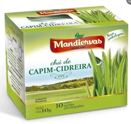 Cha Mandiervas Capim Cidr C/10