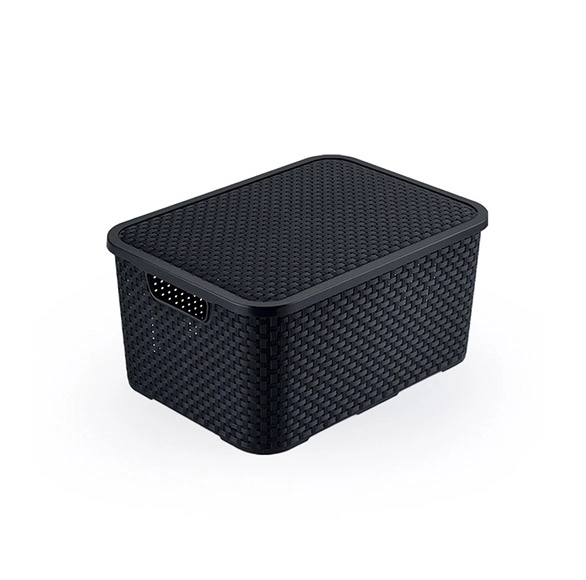 Cx Mini Org Rattan 7l Preta Cr1826 Monte Libano