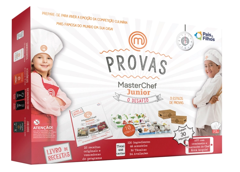Jogo Master Chef Provas 10831 Pais E Filhos