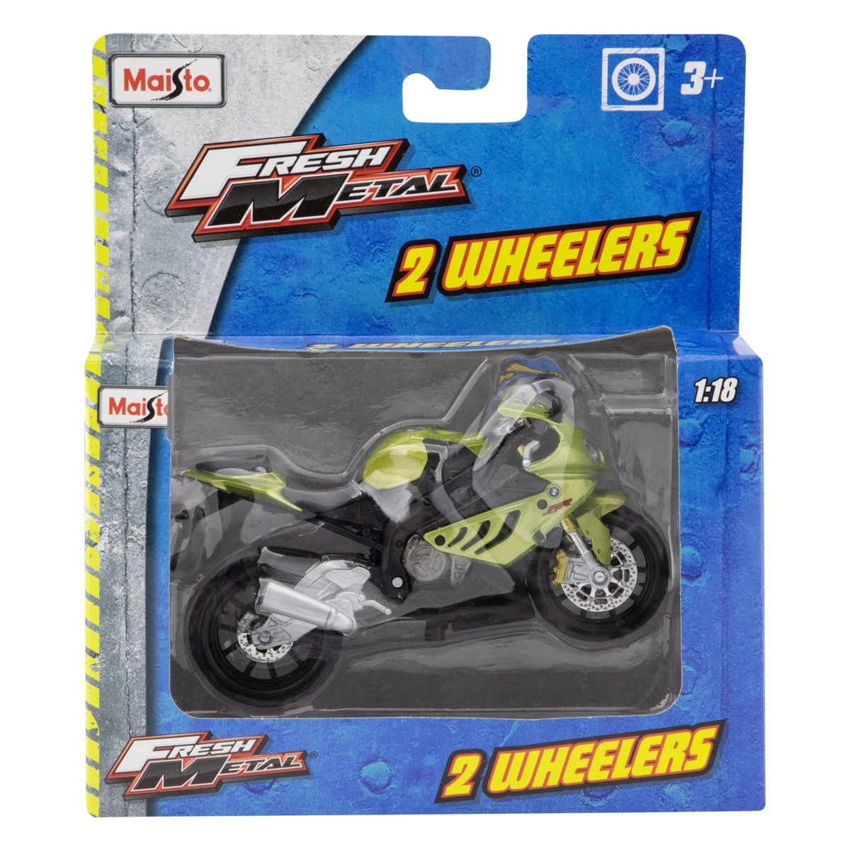 Moto De Brinquedo Fresh Metal Maisto 2 Wheelers