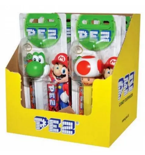Pez Dispenser Nintendo 17g X 6
