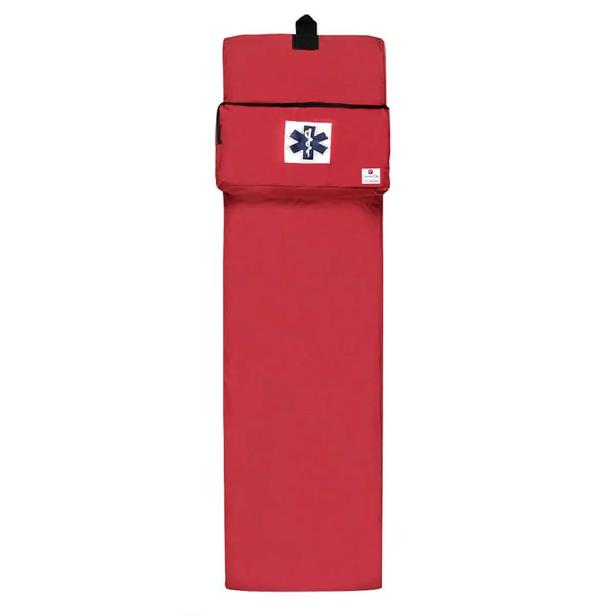 Capa para Prancha com Bolso Porta Imobilizador Vermelha
