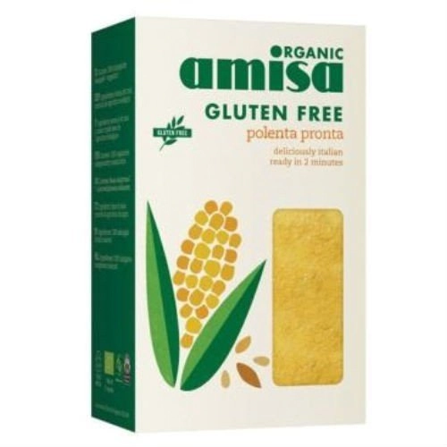 3 Pack Amisa Org Polenta Pronta | 375g | 3 Pack Bundle