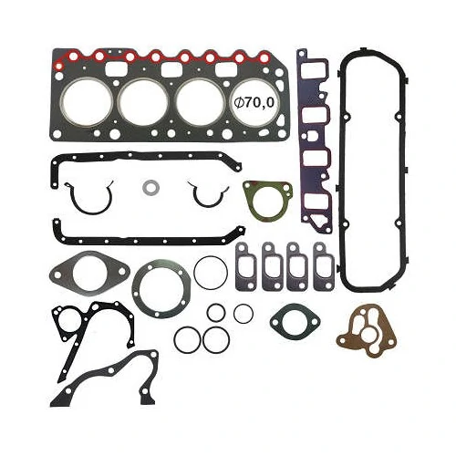 Jogo de Juntas do Motor FORD FIESTA/KA sem Retentor - BASTOS JUNTAS 131033PK