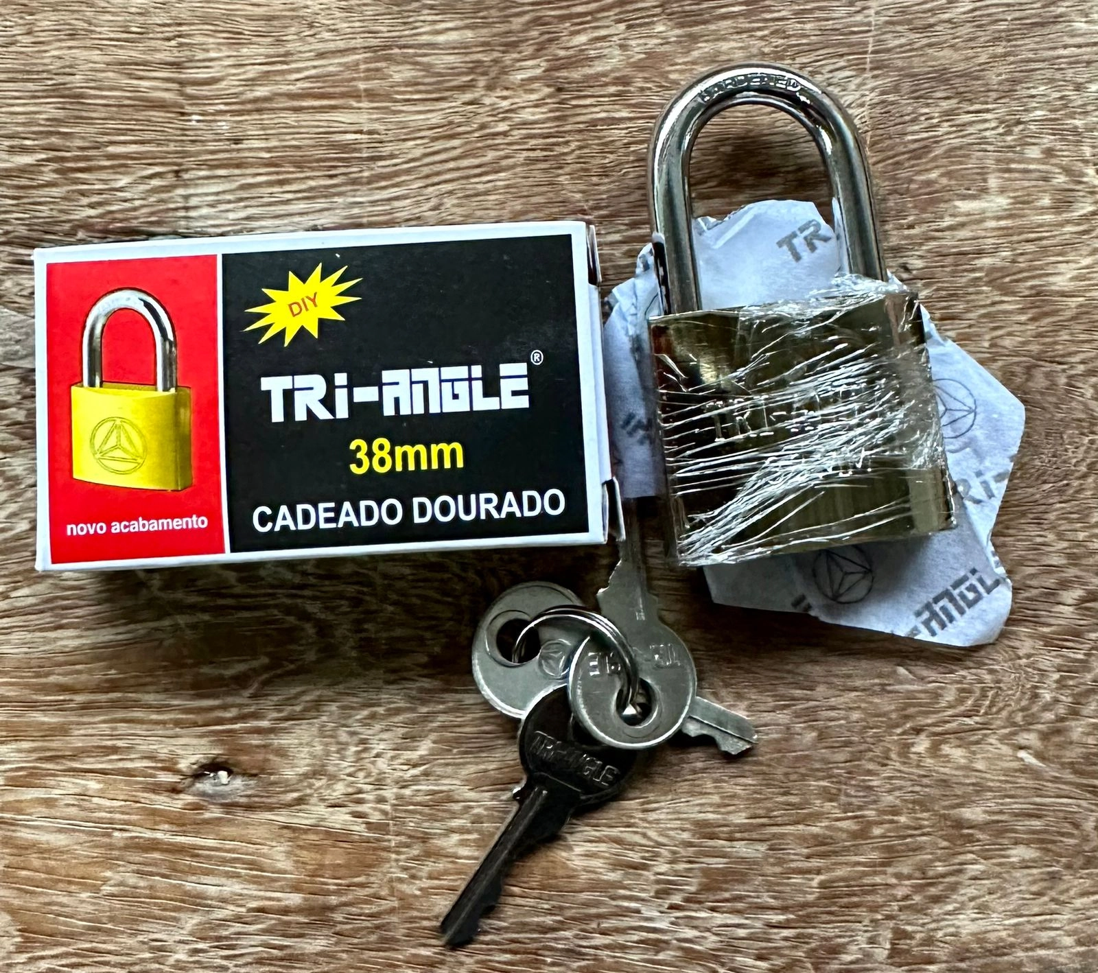 Cadeado Traingle 38mm Cad004 Master Clean