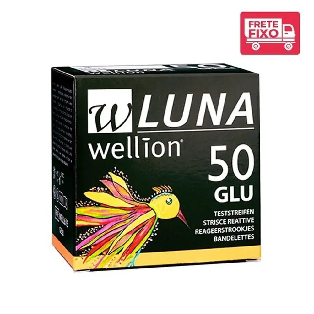 Tiras Glicose W Luna 50un/mls