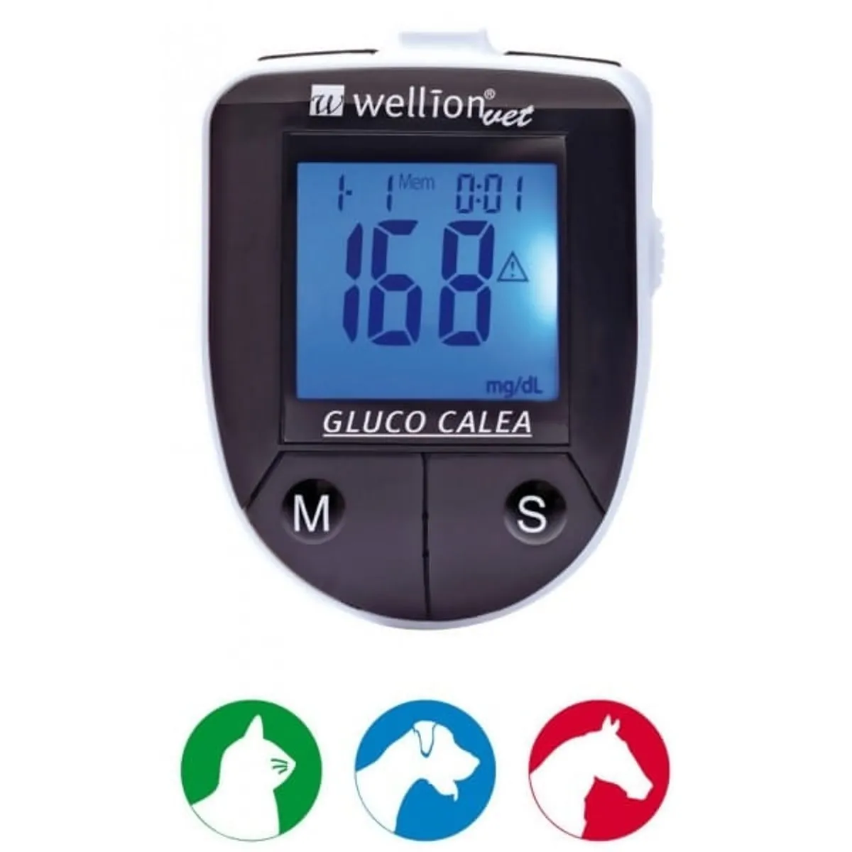 50 Tiras de Glicose para Animais + Monitor Gluco Calea - 50 Tiras de Glicose para Animais + Monitor