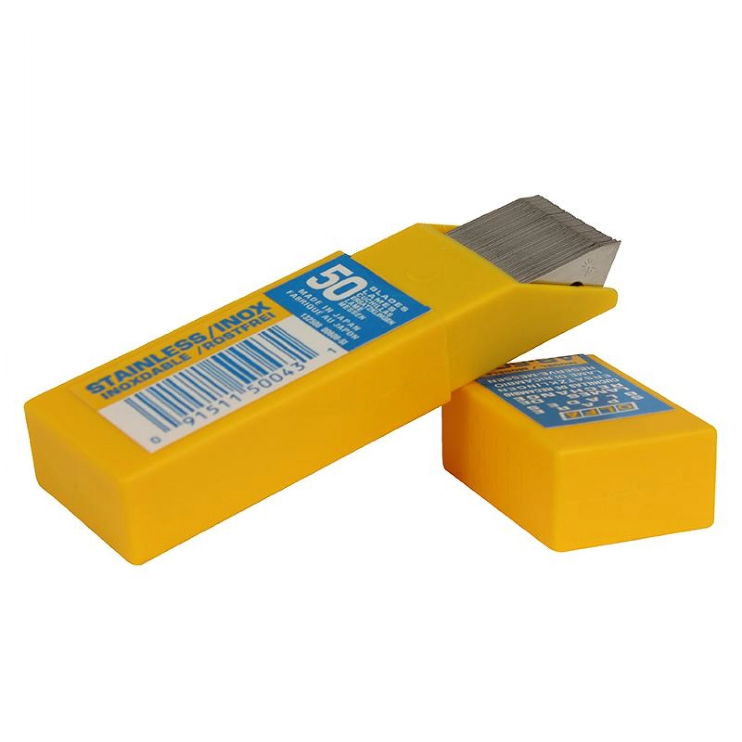 Estojo De Laminas Ab 50s Kit Com 50 Olfa