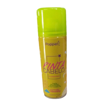Pinta Cabelo Fluor Amarelo