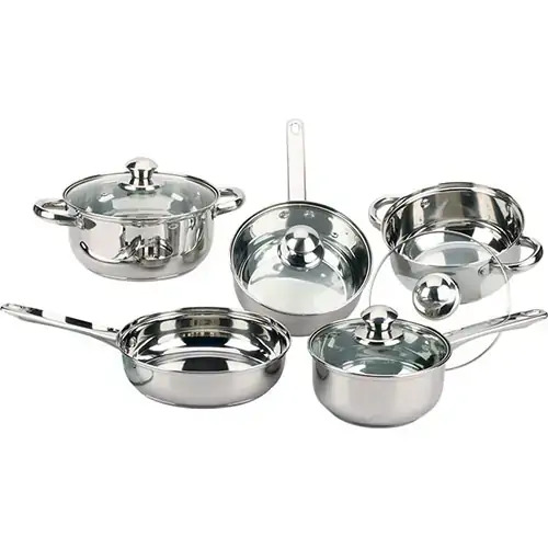Conjunto Panelas Class Home Inox 5 Peças