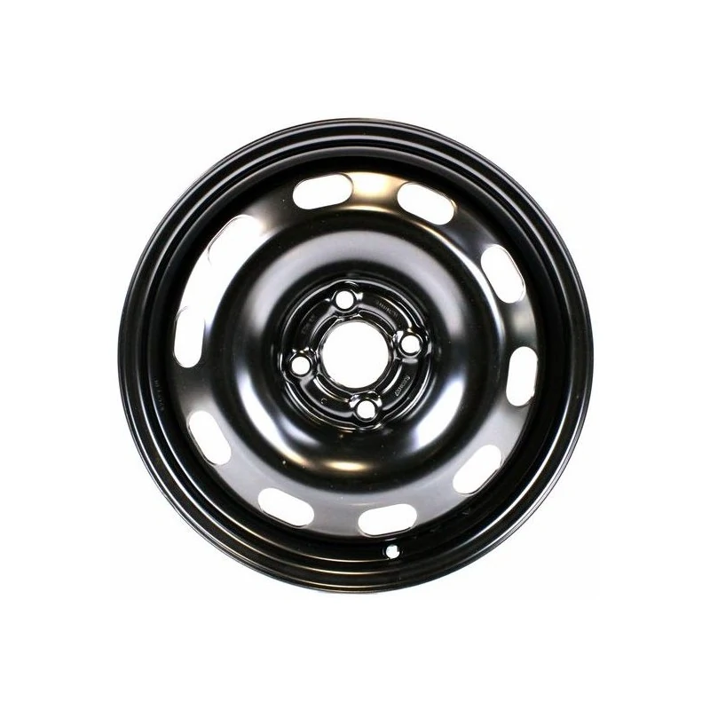 Roda de Ferro Aro 15 Pol. Prata 4 Furos 15X6 Pol. - VOLKSWAGEN 5U060102703C