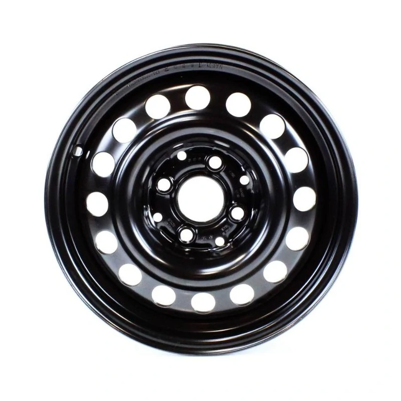 Roda de Ferro Aro 14 Pol. Preta 14X6 Pol. - VOLKSWAGEN 5W0601027C03C
