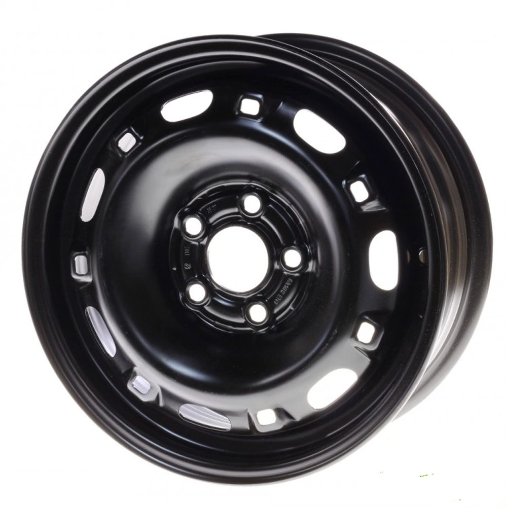 Roda de Ferro Aro 14 Pol. Preta 14X6 Pol. - VOLKSWAGEN 6Q0601027P03C