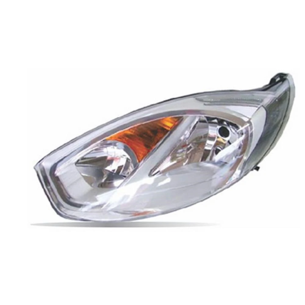 Farol Principal FORD FIESTA Lado Esquerdo Máscara Cromada - ORGUS FD854LE