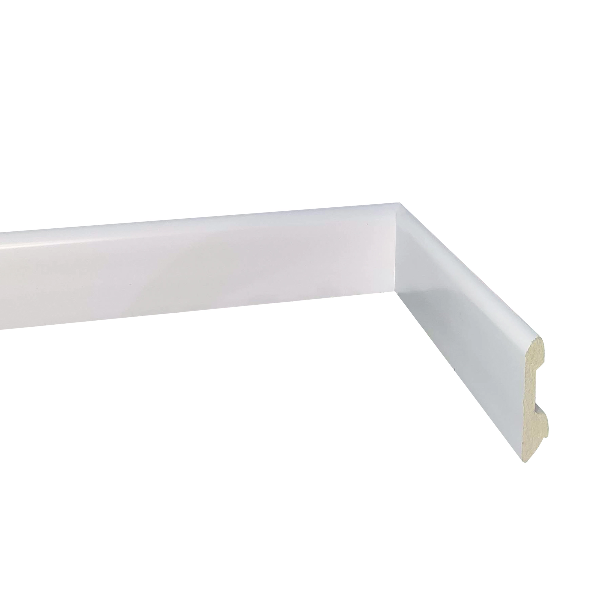 Rodapé Aqua Br Floor 6cm Boleado - Barra Com 2,25m (br60)
