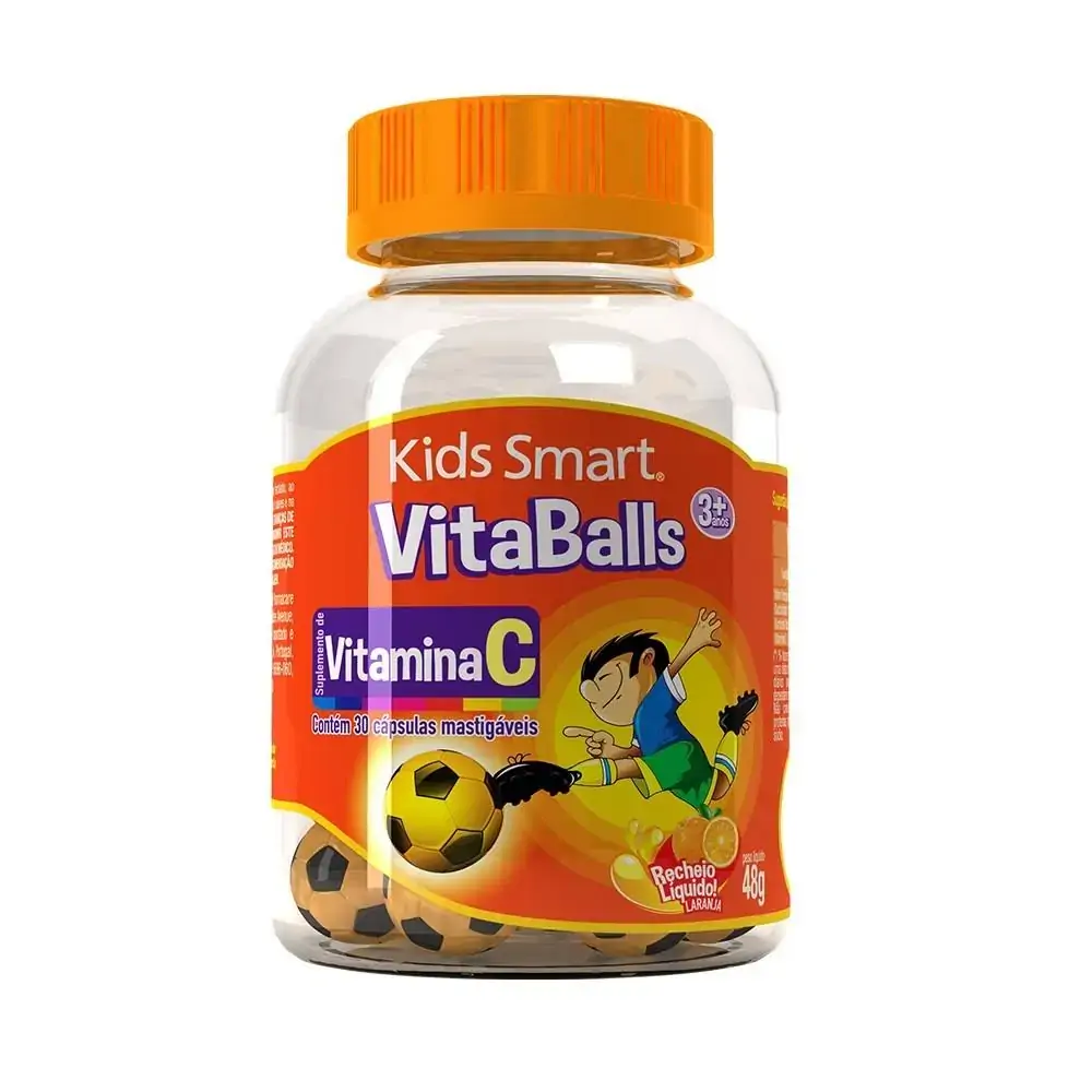 Vitaballs Vitamina C 30 Cápsulas Kids Smart