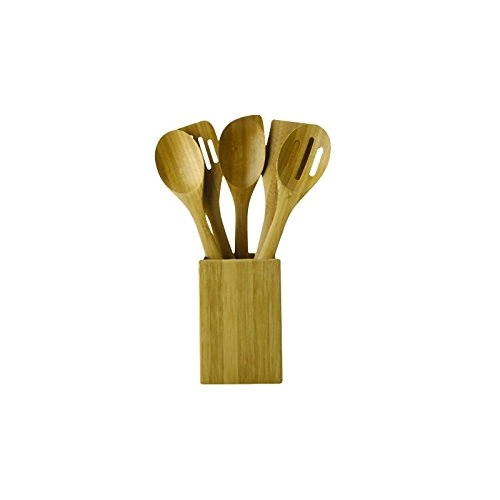 Conjunto Utensílios, 6 Peças, Bambu, Maxwell & Williams