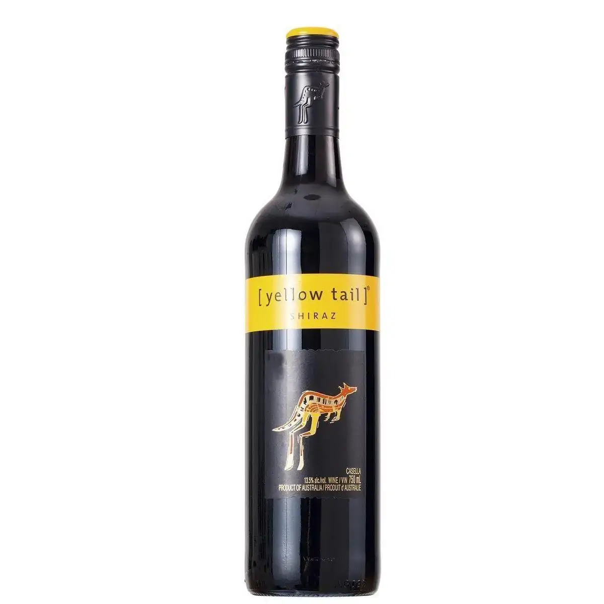 Vinho Australiano Tinto Shiraz YELLOW TAIL Garrafa 750ml
