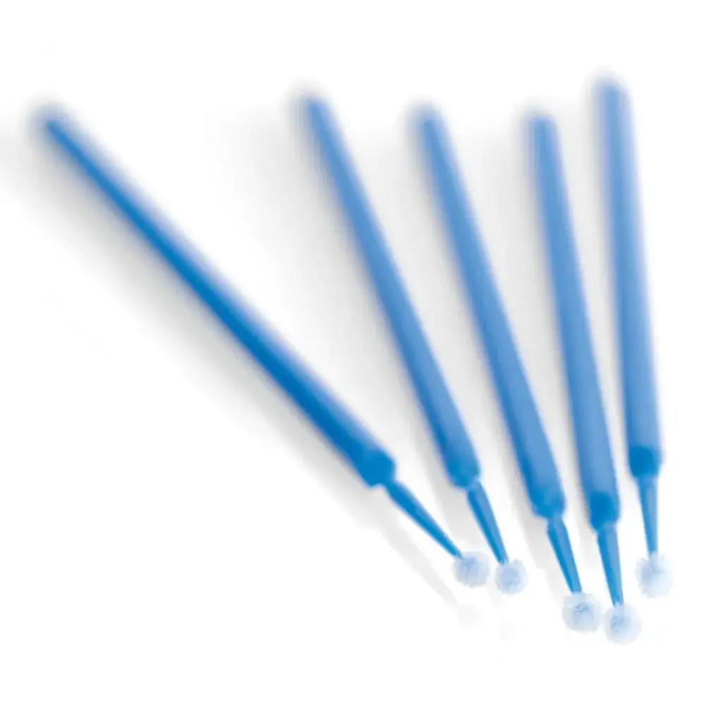 Pincel Microaplicador Points com 100 unidades - SDI - Pincel Microaplicador Points Medio Azul Claro