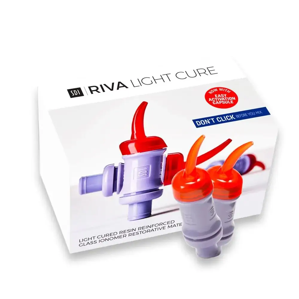 Riva Light Cure 50 Cápsulas - SDI - Riva Light Cure A2 50 Cápsulas - SDI