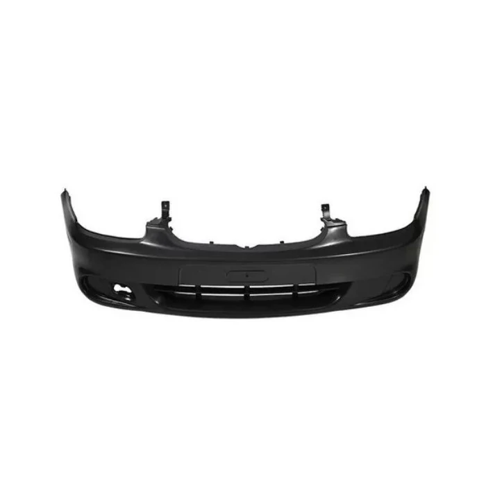 Para-choque Dianteiro Preto Liso sem Furo - GENERAL MOTORS 93398318