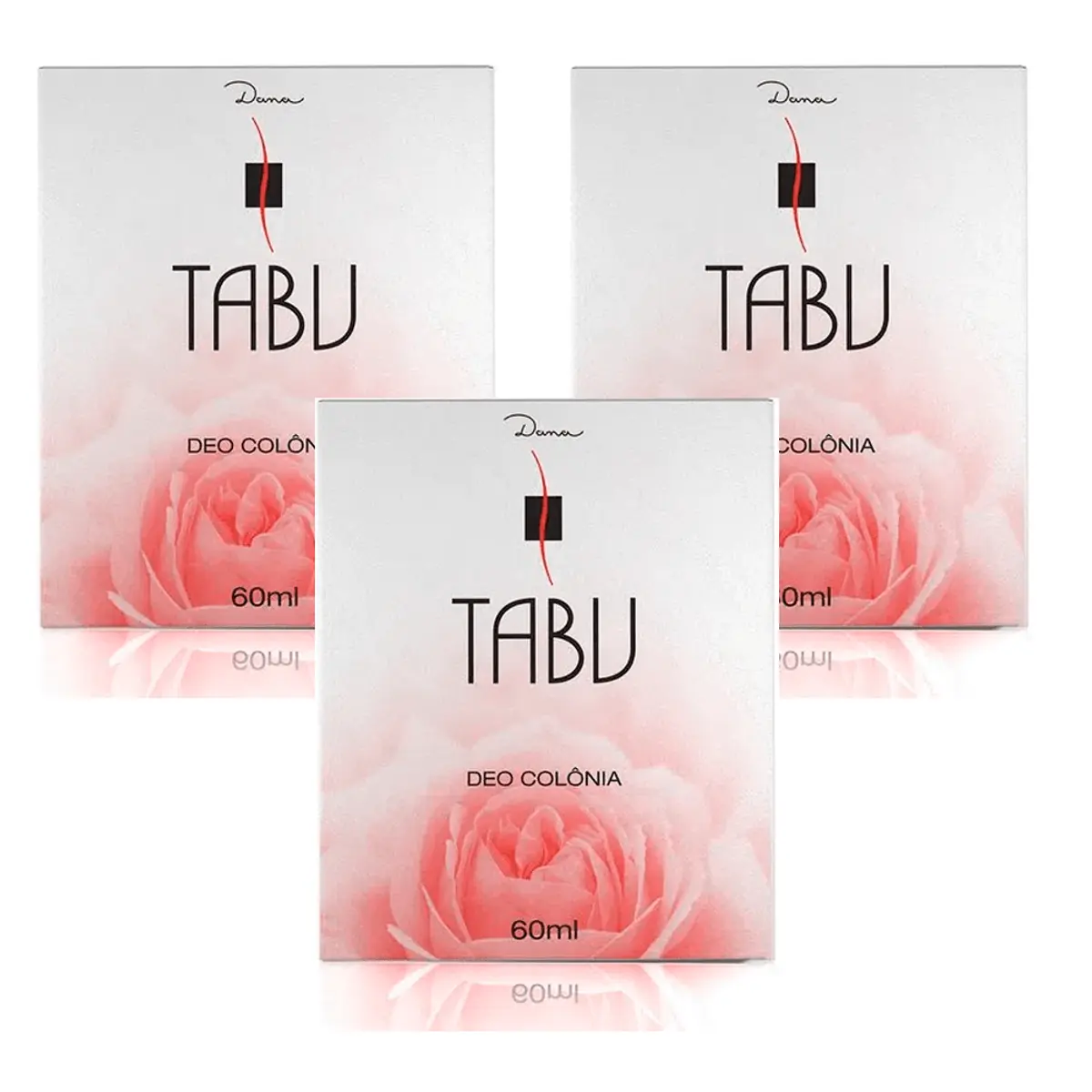 Kit Deo Colônia Tabu 60Ml c/3 - Kit Deo Colônia Tabu 60Ml c/3