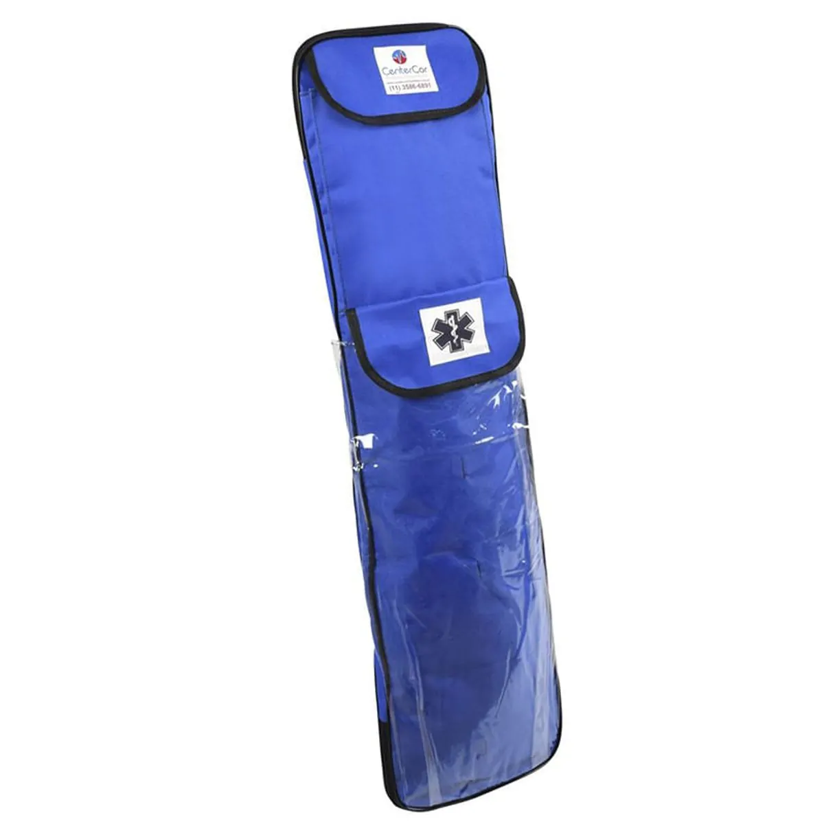 Bolsa Porta Talas e Colares com Bolso Transparente Royal