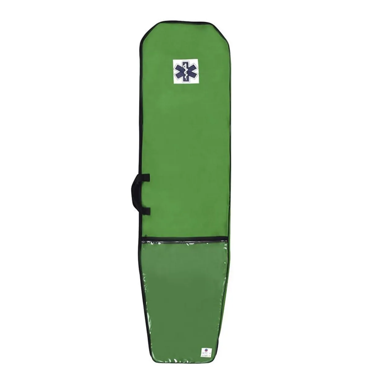 Capa para Prancha Tampa Caixão com Bolso Transparente Verde