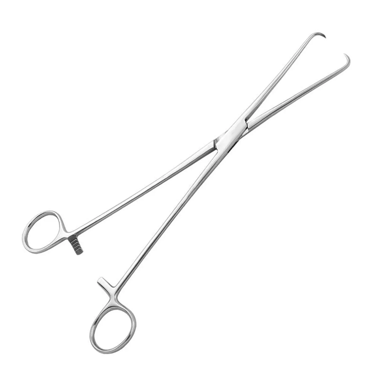 Pinça Pozzi 24cm para Colo Uterino