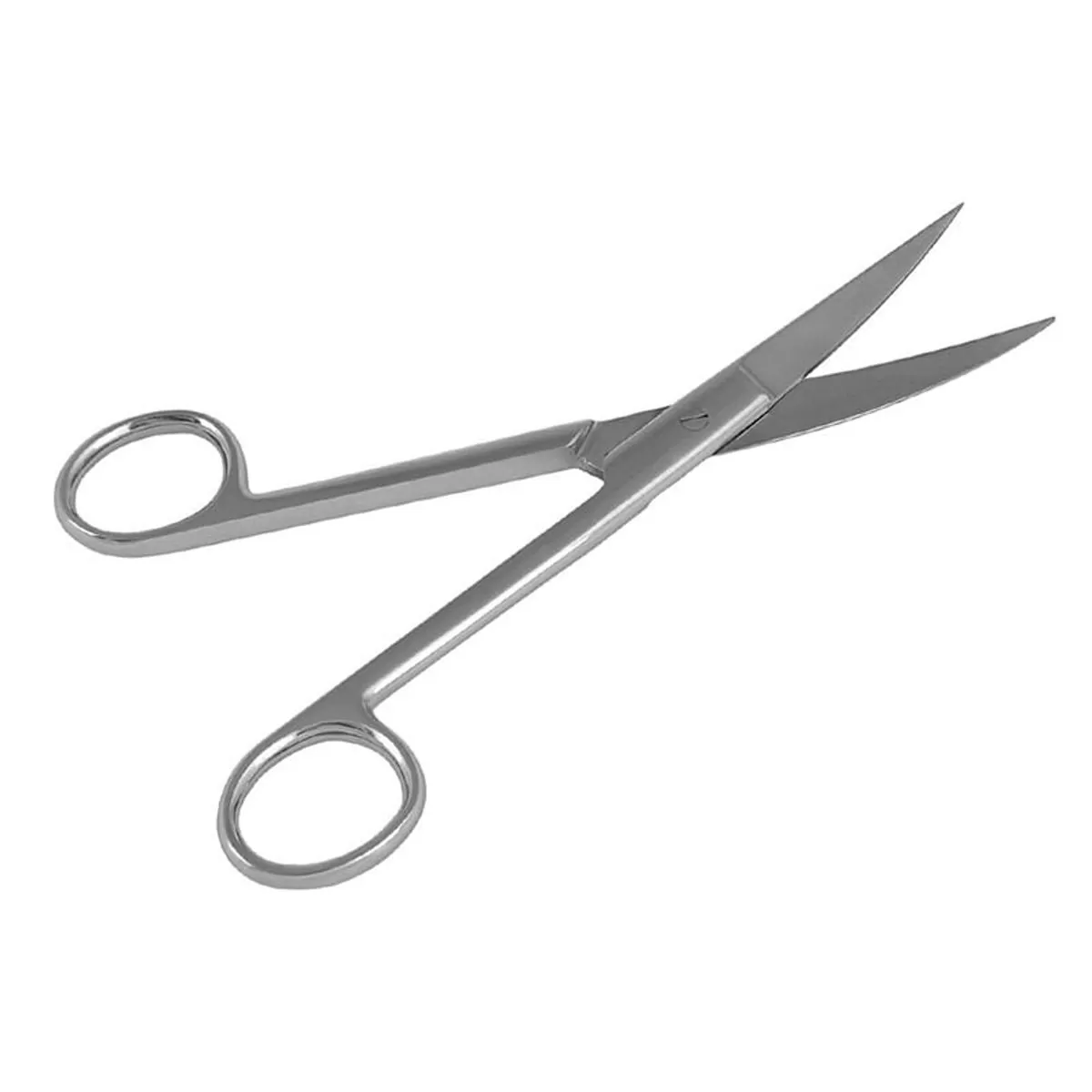 Tesoura Cirúrgica 17cm Curva Fina Fina
