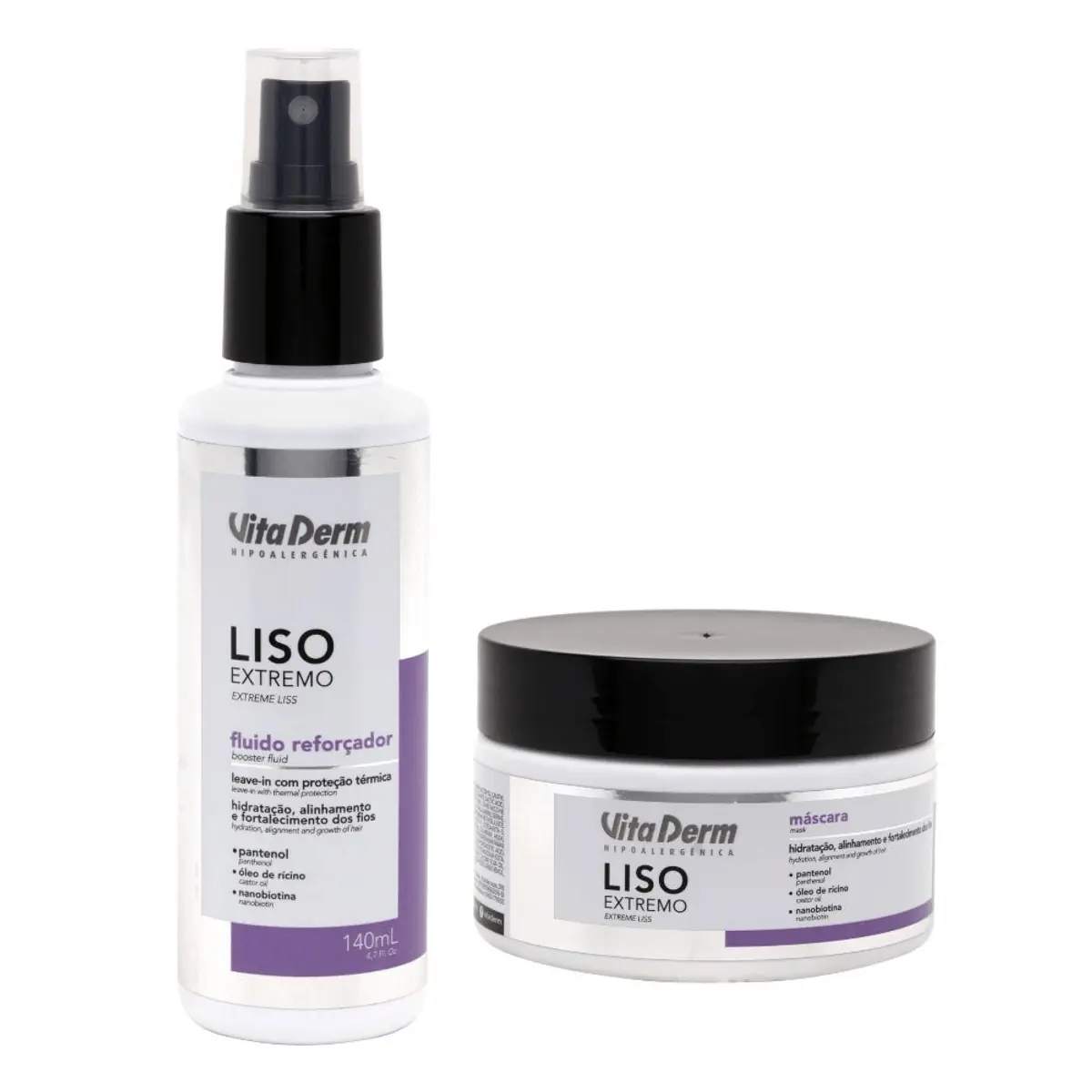 Kit Finalização Liso Extremo - Máscara 220g + Leave In 140 ml
