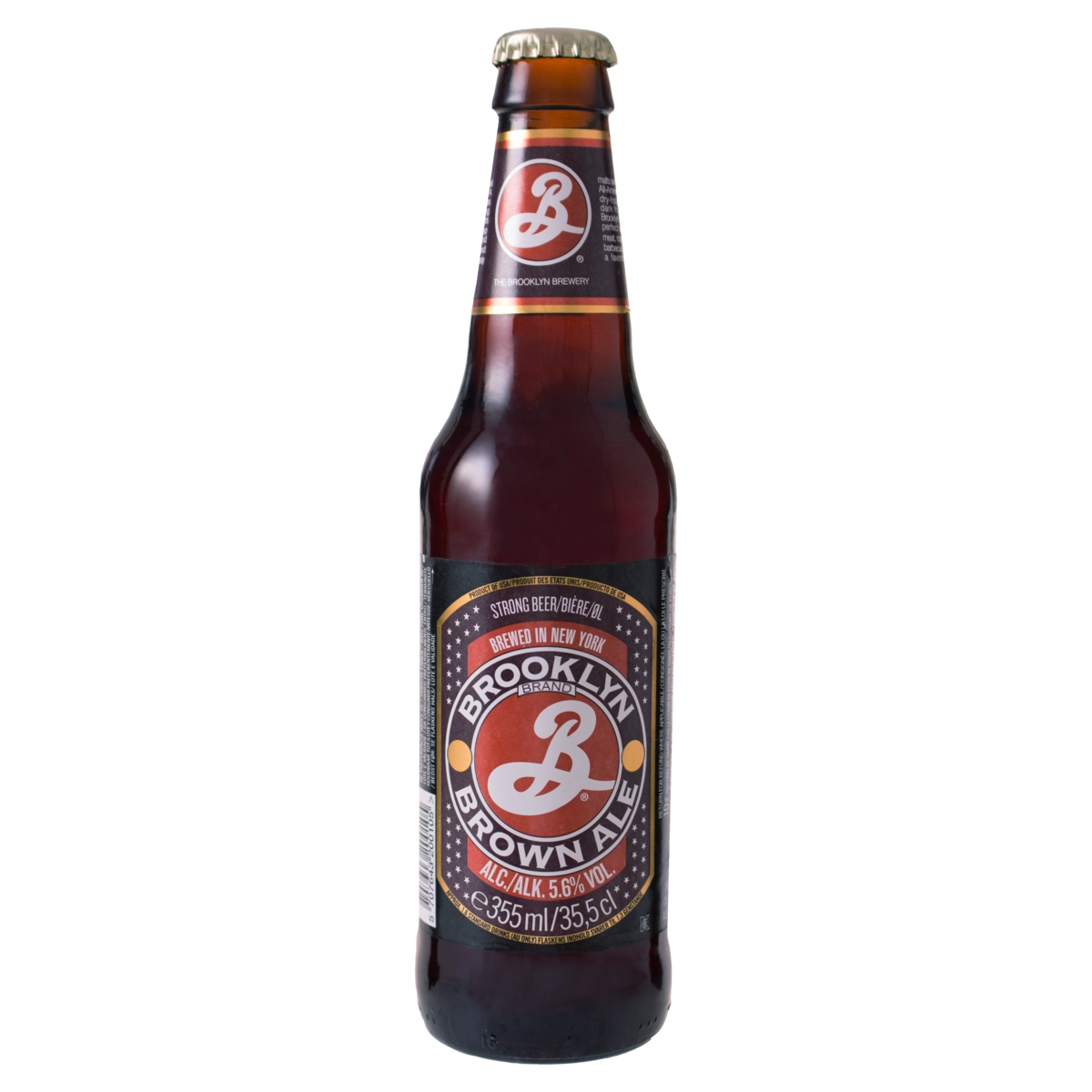 Cerveja Brown Ale Brooklyn Garrafa 355ml